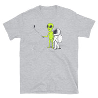 Alien Selfie Short-Sleeve Unisex T-Shirt