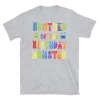 Brother of the Birthday Monster Short-Sleeve Unisex T-Shirt