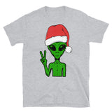 Alien Santa Short-Sleeve Unisex T-Shirt