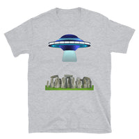 Stonehenge UFO Short-Sleeve Unisex T-Shirt