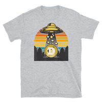 Abducting Dogecoin 2 Short-Sleeve Unisex T-Shirt