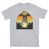 Abducting Dogecoin 2 Short-Sleeve Unisex T-Shirt