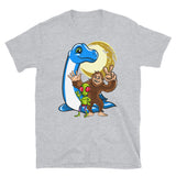 Nessie, Bigfoot, and Alien Short-Sleeve Unisex T-Shirt