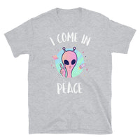 I Come in Peace 3 Short-Sleeve Unisex T-Shirt