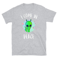 I Come in Peace 4 Short-Sleeve Unisex T-Shirt