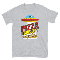 Alien Pizza Delivery Short-Sleeve Unisex T-Shirt