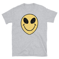 Alien Smiley Short-Sleeve Unisex T-Shirt