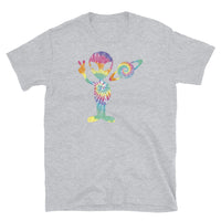 Alien Tie-dye Short-Sleeve Unisex T-Shirt