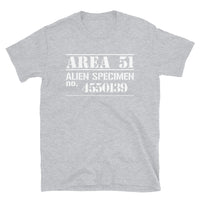 Area 51 Alien Specimen Short-Sleeve Unisex T-Shirt