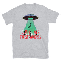 Don't Talk to Strangers Short-Sleeve Unisex T-Shirt