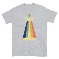 UFO Beam Short-Sleeve Unisex T-Shirt