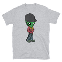 Alien Gangsta Short-Sleeve Unisex T-Shirt