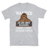 Bigfoot Wanted Short-Sleeve Unisex T-Shirt