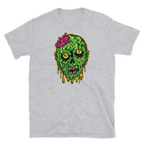 Melting Zombie Head Short-Sleeve Unisex T-Shirt