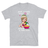 Anime & Noodles Short-Sleeve Unisex T-Shirt