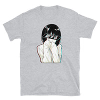 Sad Anime Girl Short-Sleeve Unisex T-Shirt