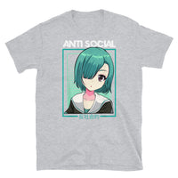 Anti-Social Anime 2 Short-Sleeve Unisex T-Shirt