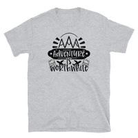 Adventure is Worthwhile Short-Sleeve Unisex T-Shirt