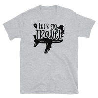 Let's Go Travel 2 Short-Sleeve Unisex T-Shirt