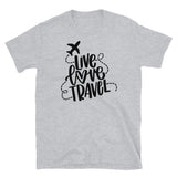 Live Love Travel Short-Sleeve Unisex T-Shirt