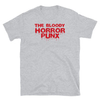 The Bloody Horror Punx (Text 1) Short-Sleeve Unisex T-Shirt