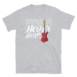 Music Never Sleeps Short-Sleeve Unisex T-Shirt