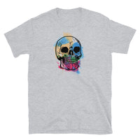 Watercolor Skull 8 Short-Sleeve Unisex T-Shirt