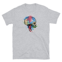 Watercolor Skull 4 Short-Sleeve Unisex T-Shirt