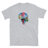 Watercolor Skull 4 Short-Sleeve Unisex T-Shirt