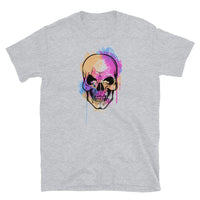 Watercolor Skull 1 Short-Sleeve Unisex T-Shirt