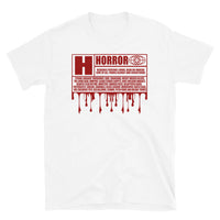 Horror Rating Short-Sleeve Unisex T-Shirt