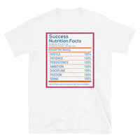 Success Nutritional Facts Short-Sleeve Unisex T-Shirt