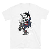 Skull Biker Short-Sleeve Unisex T-Shirt