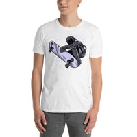 Space Skater Short-Sleeve Unisex T-Shirt