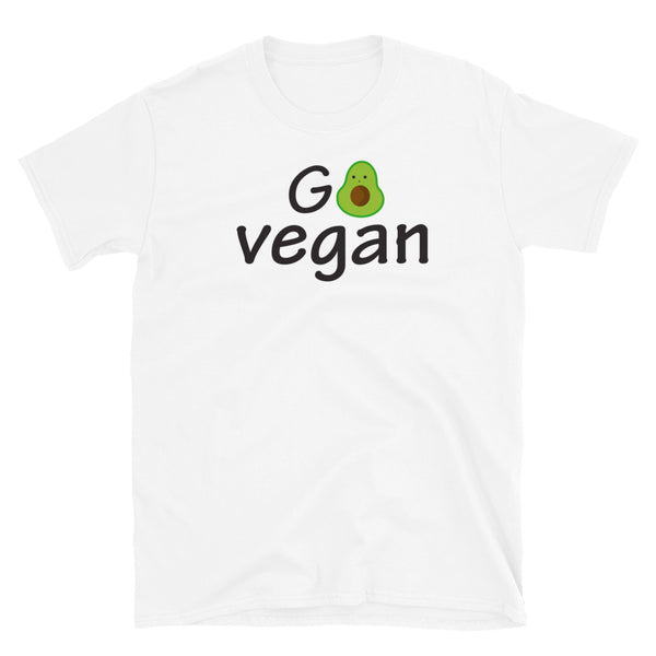 Go Vegan Short-Sleeve Unisex T-Shirt