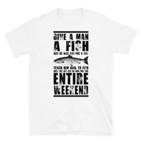 Give a Man a Fish Short-Sleeve Unisex T-Shirt