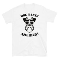 Dog Bless America Short-Sleeve Unisex T-Shirt