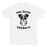 Dog Bless America Short-Sleeve Unisex T-Shirt