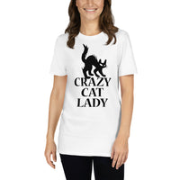 Crazy Kat Lady Short-Sleeve Unisex T-Shirt