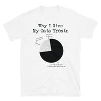 Why I Give My Cats Treats Short-Sleeve Unisex T-Shirt