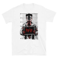 Zombie Mug Shot Short-Sleeve Unisex T-Shirt