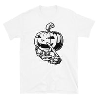 Pumpkin Hand Short-Sleeve Unisex T-Shirt