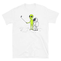 Alien Selfie Short-Sleeve Unisex T-Shirt