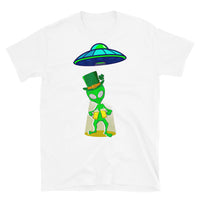 Drinking Alien Short-Sleeve Unisex T-Shirt