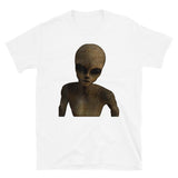 Alien Figure Short-Sleeve Unisex T-Shirt