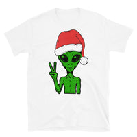 Alien Santa Short-Sleeve Unisex T-Shirt