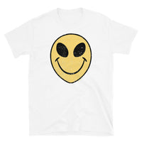 Alien Smiley Short-Sleeve Unisex T-Shirt