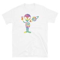 Alien Tie-dye Short-Sleeve Unisex T-Shirt