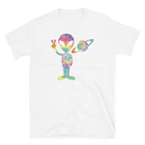 Alien Tie-dye Short-Sleeve Unisex T-Shirt