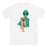 Alien Pug Short-Sleeve Unisex T-Shirt